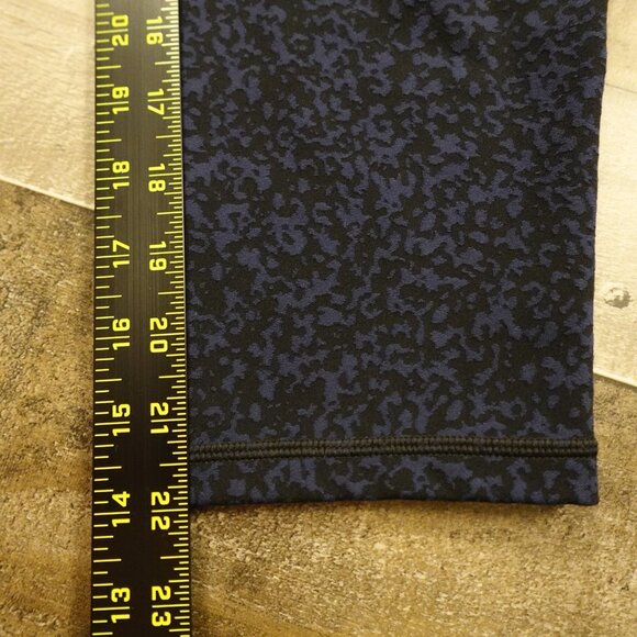 Athleta Salutation Stash Pocket Gravel Tight Leggings Women’s 1X Blue Black - Picture 4 of 13